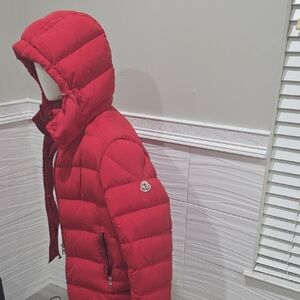 Moncler Red Puffer Jacket Size 6 Fits Like U.S. XL 44-46.5 Chest
